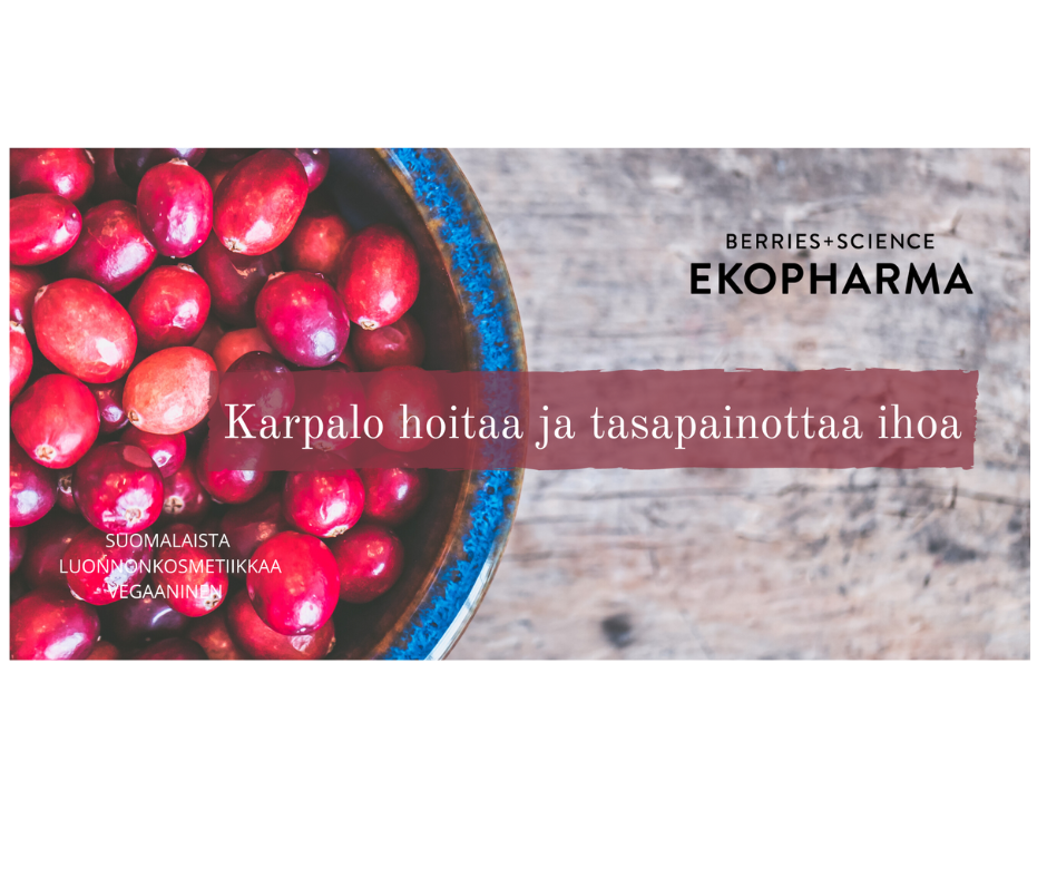 Ekopharma Karpalo paketti-epäpuhtaalle iholle