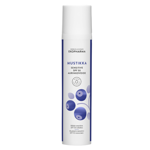 Ekopharma Mustikka Sensitive SPF 50 Aurinkovoide