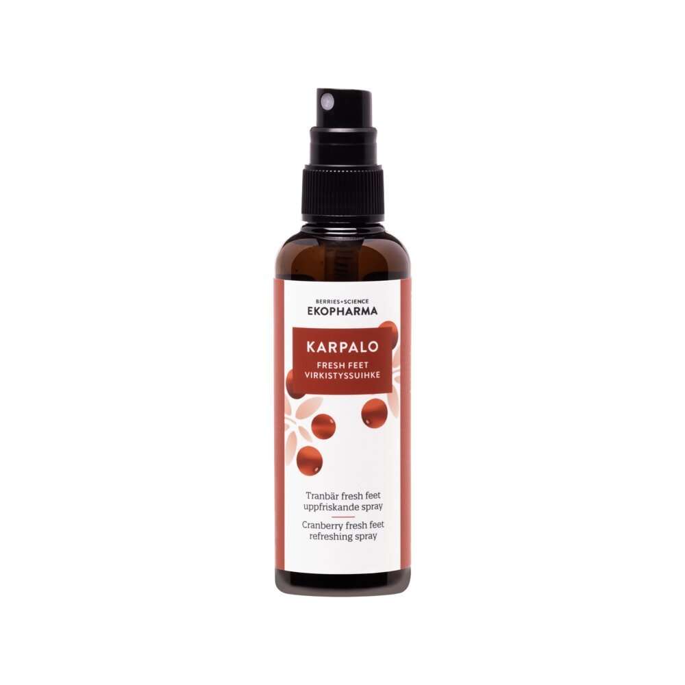 Ekopharma Karpalo Fresh Feet Virkistyssuihke 100 ml