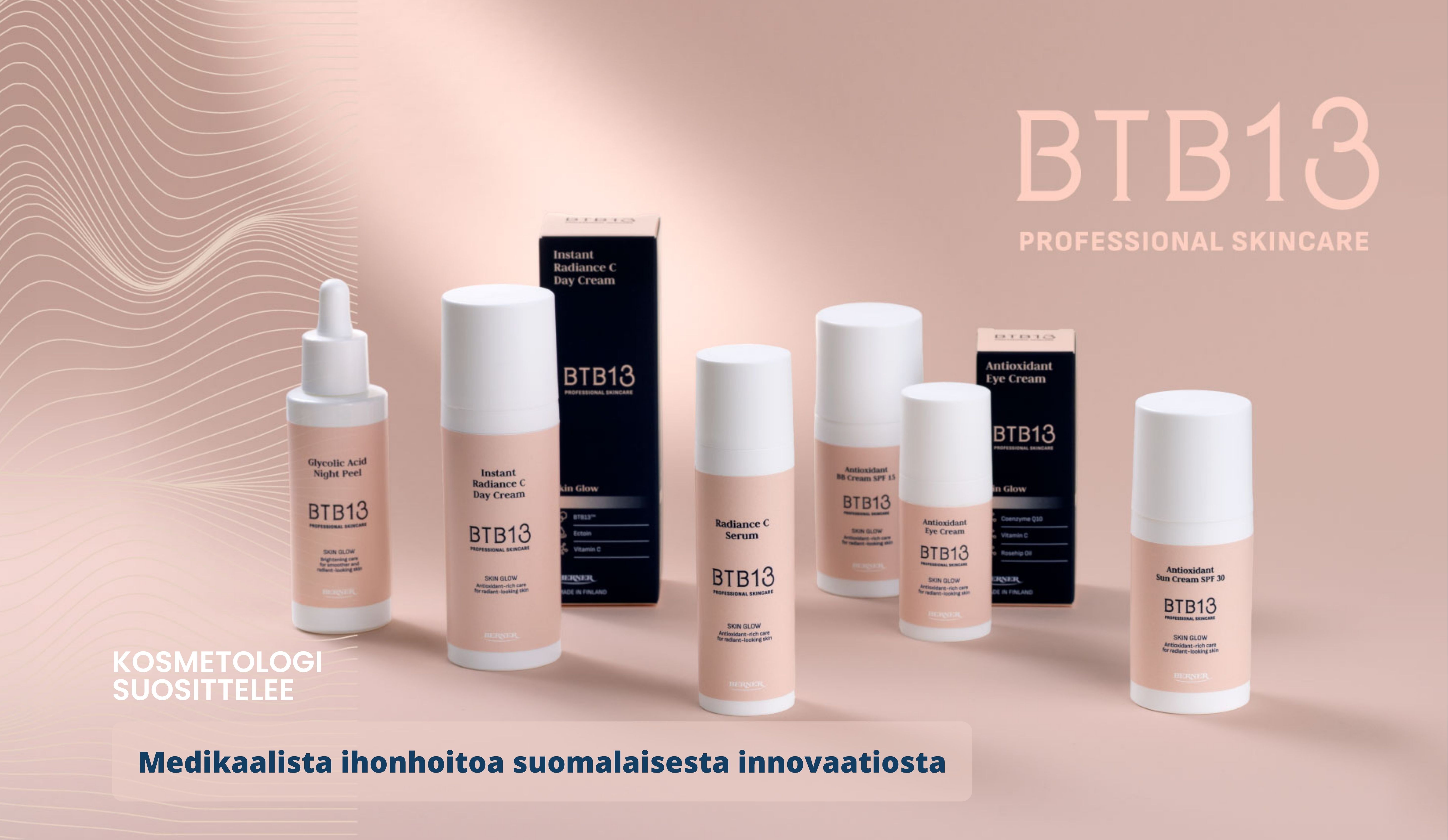 Ihokeskus-verkkokauppa-BTB13-skin-glow-tuote-linjan-bannerikuva